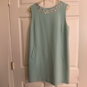 Vineyard Vines Lined Mint Green Shift Dress size 6